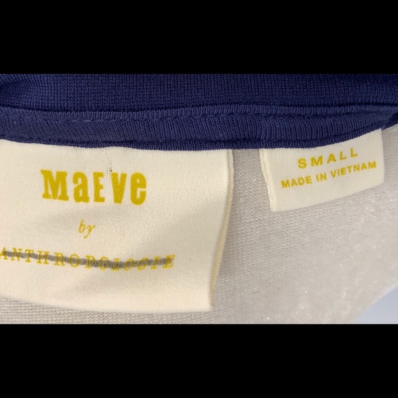 Anthropologie A-line laced front dress - Picture 4 of 7